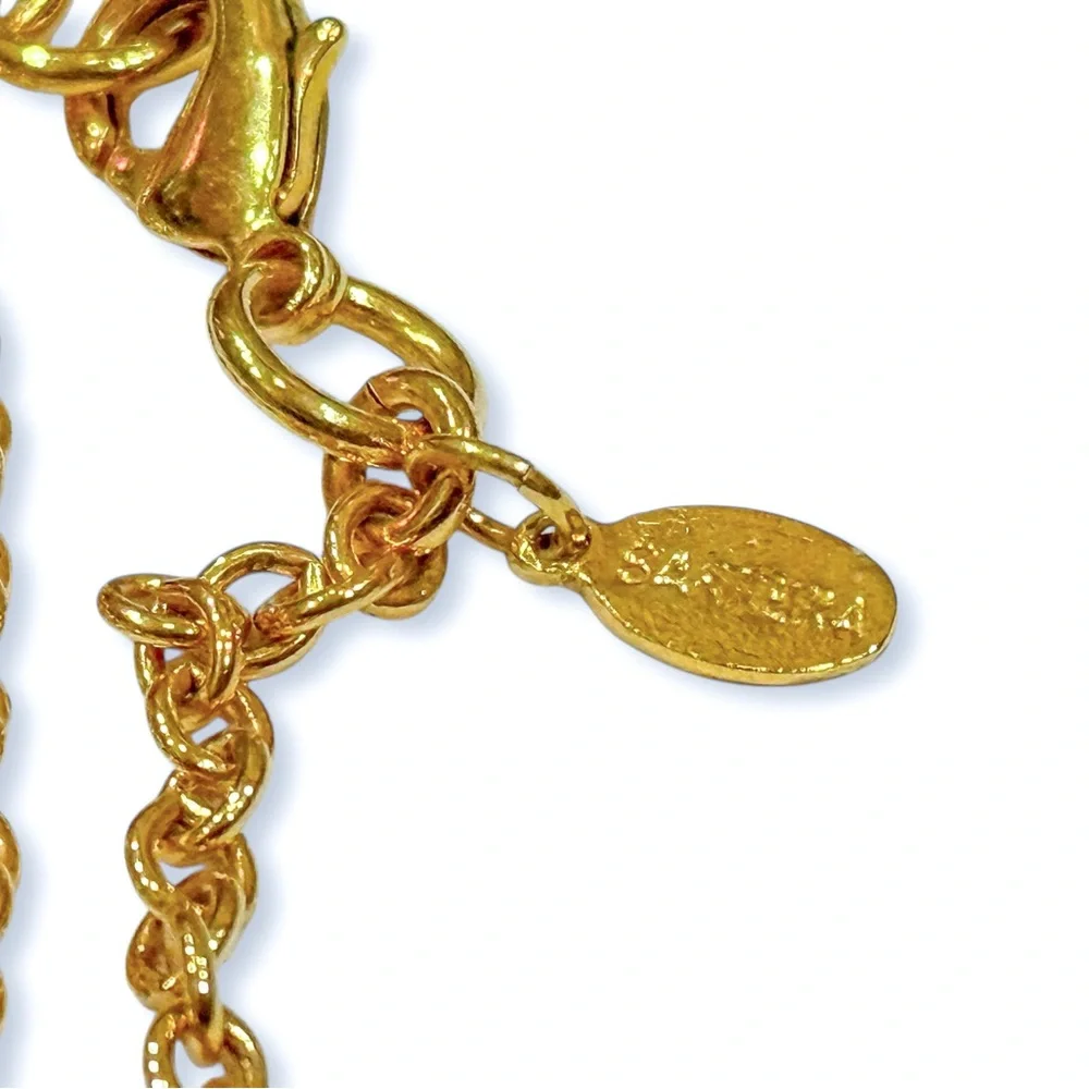 Barrera Long 48” Necklace with Multicolor Pastel Beads and Crystal Accents - Picture 15 of 17